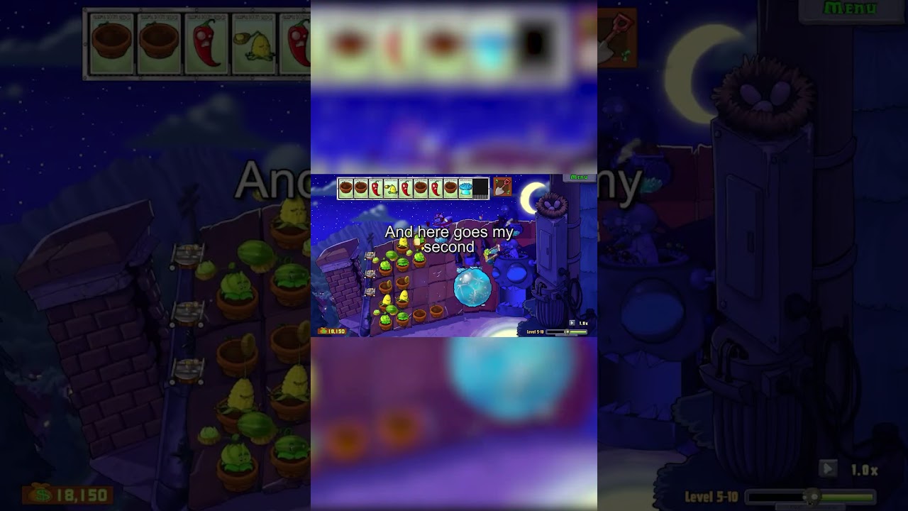 PVZ 5x Speed part 10 lol  #pvz #viral  #subscribe #pvzgameplay #oriblau #lawy