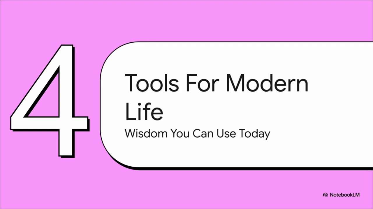Some tips?? Ancient Wisdom for Modern Minds
