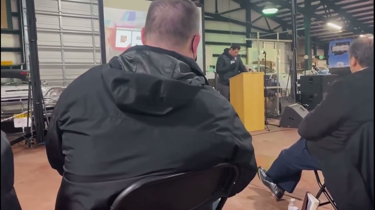 Jacob Tapia - impersonation at Washington Men Ministry UPCI