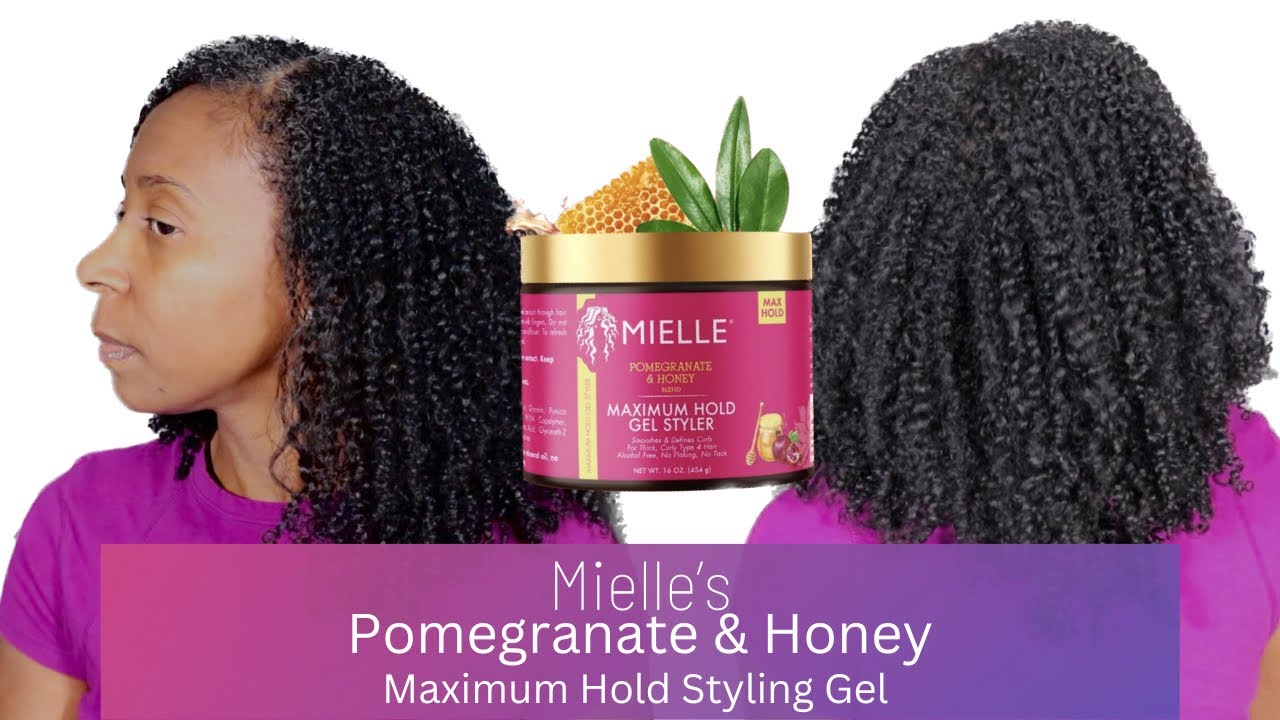 *NEW* Mielle POMEGRANATE & HONEY MAXIMUM HOLD STYLING GEL| WATCH THIS Before You Spend Your Coins!
