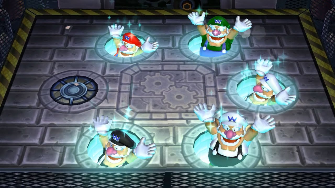 Mario Party 9 Mod - Minigames - Mario Vs Luigi Vs Birdo Vs Toad #Onlymario