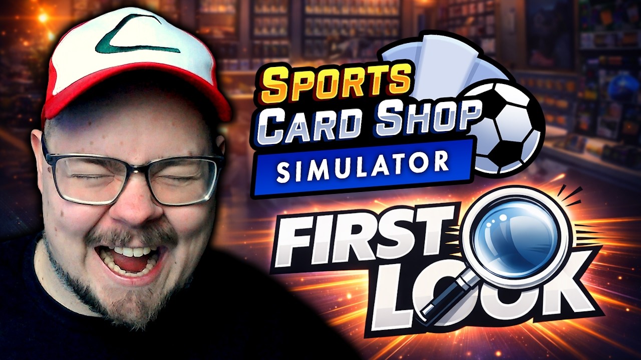 📦 ANGESPIELT: Was kann der NEUE Kartenladen-Simulator?! | Sports Card Shop Simulator Demo