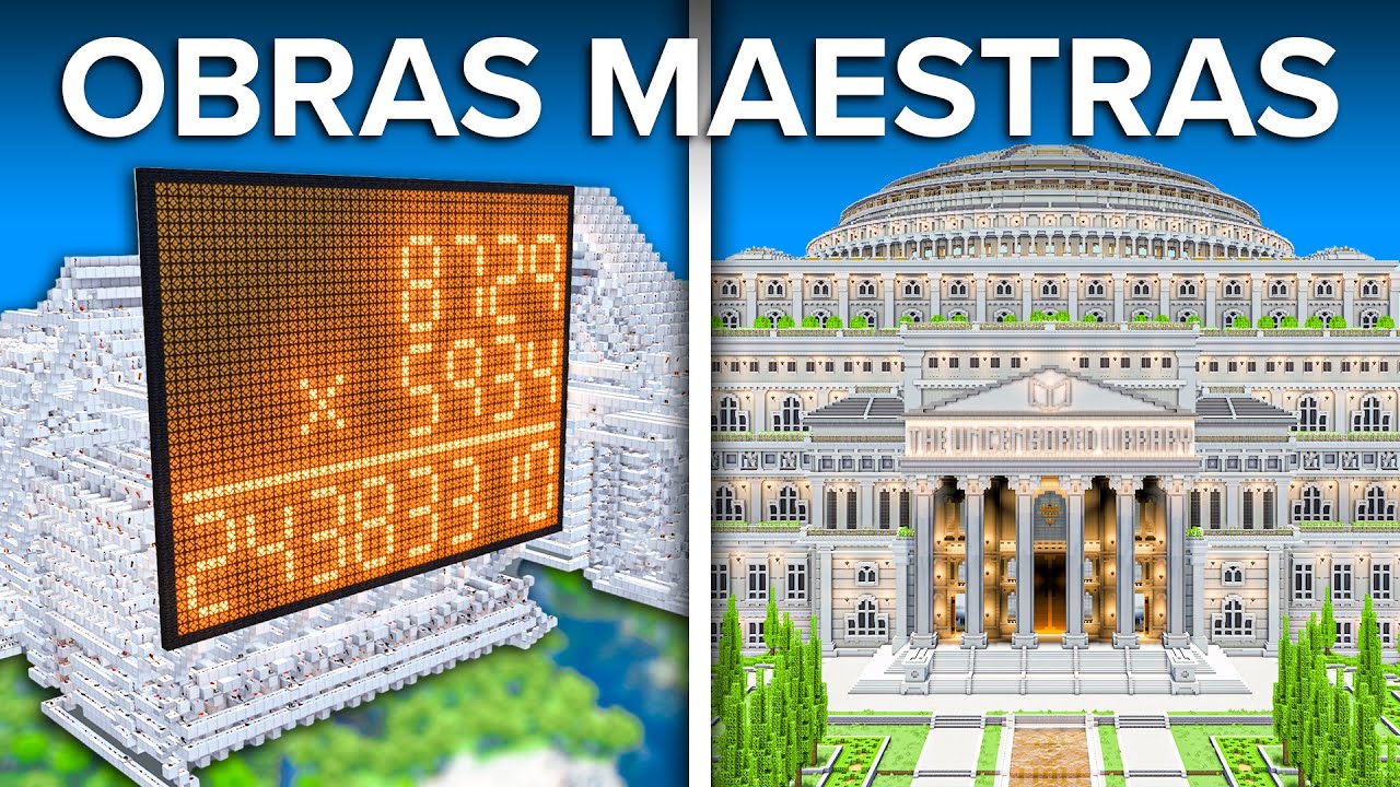Las 10 Creaciones M&aacute;s IMPRESIONANTES en Minecraft