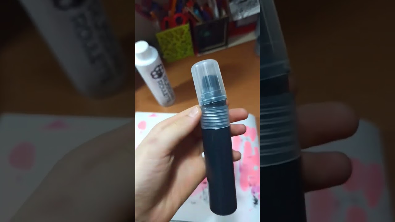 обзор на черруб краску рашен рулет и помпа пустышка с озона #векман #пашок #каллиграфия #скетчи