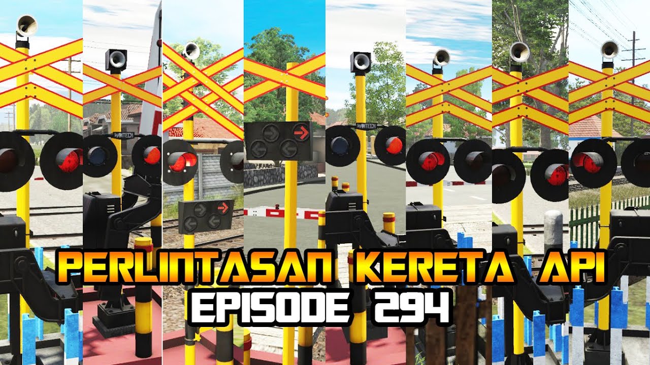Kumpulan Perlintasan Kereta Api Alkmaar Wantech Kyosan Episode 294
