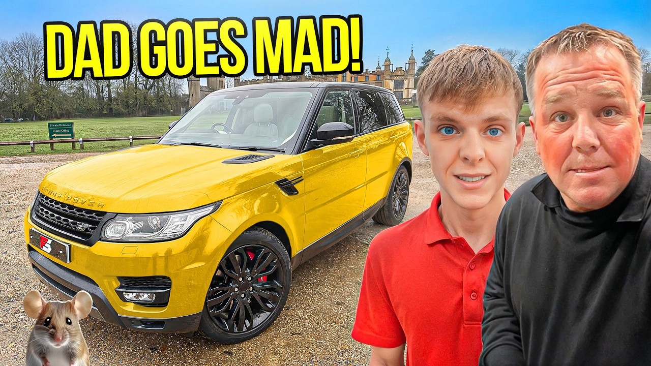 DAD GOES MAD WHEN I BUY A MICE INFESTED RANGE ROVER SPORT