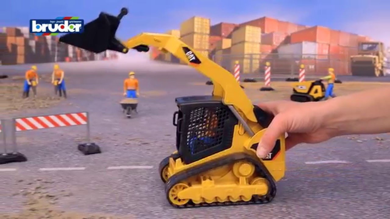 Bentoys.nl - Bruder CAT minishovel met rupsbanden - 02136