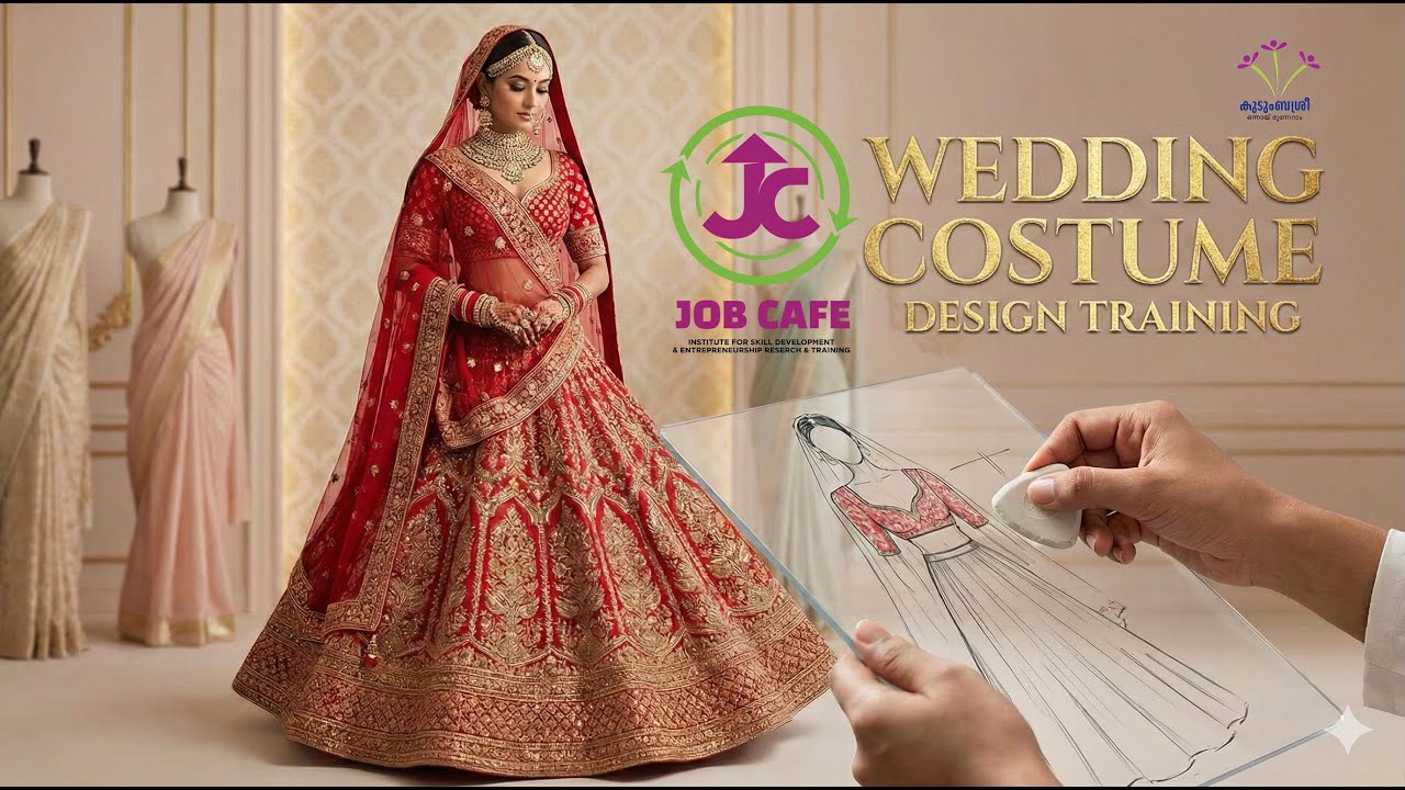 Wedding Costume Designing Training | JOB CAFE | Kudumbashree