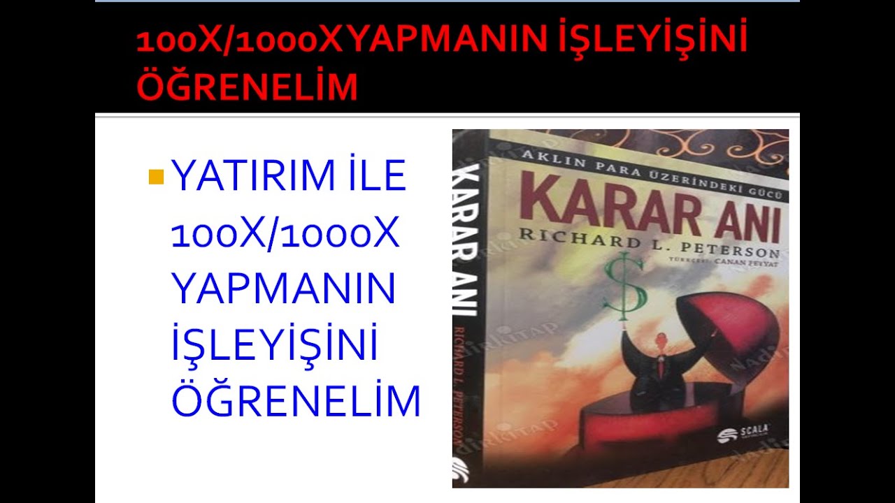 100 X YAPMANIN MATEMATİKSEL FORM&Uuml;L&Uuml;=PEG RASYOSU