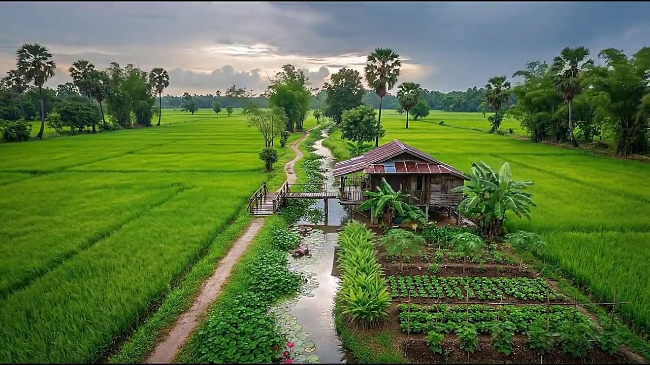 No Ads 4K HDR Peaceful River Nature Ambience for Stress Free Sleep