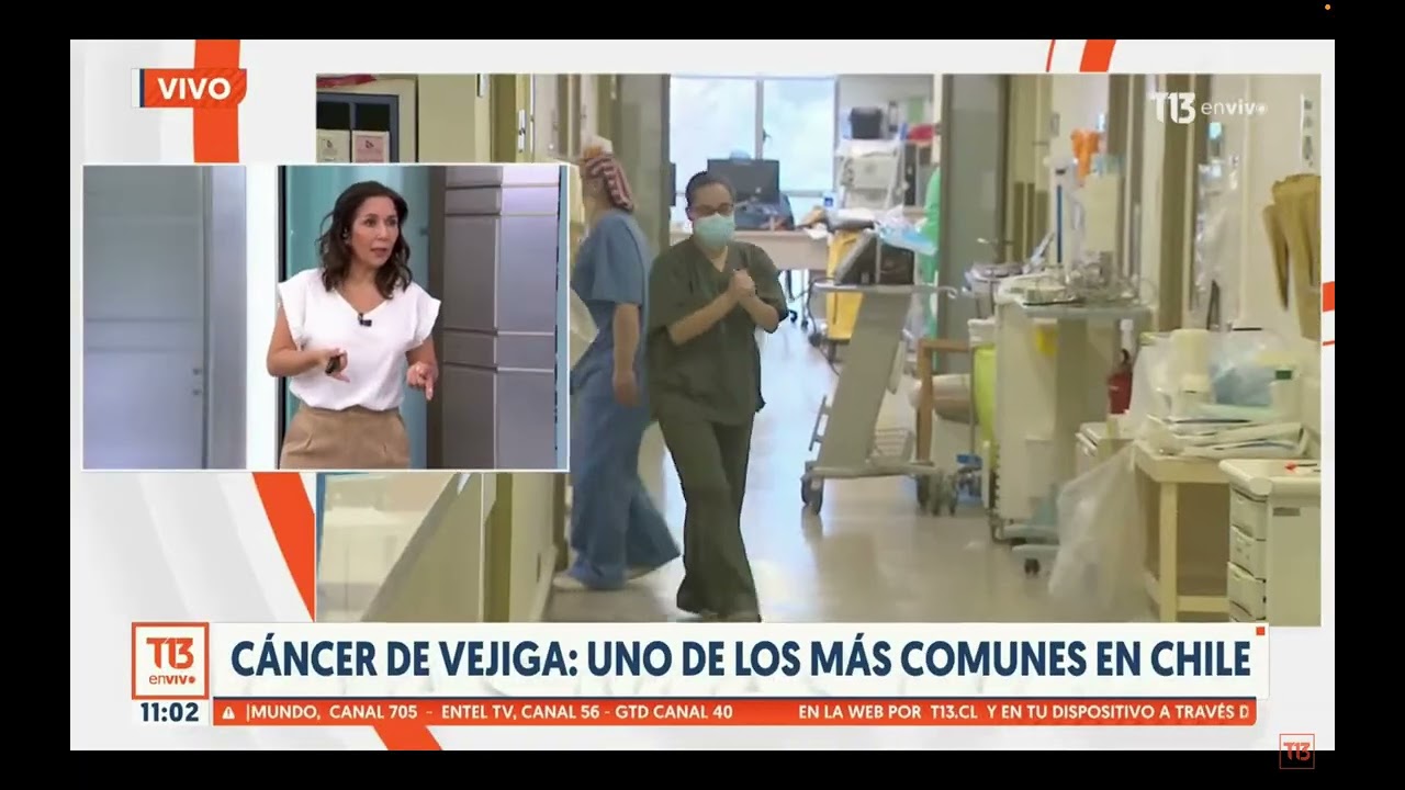 T13 En Vivo: Entrevista Dr. Rodrigo Menchaca. Cáncer de Vejiga
