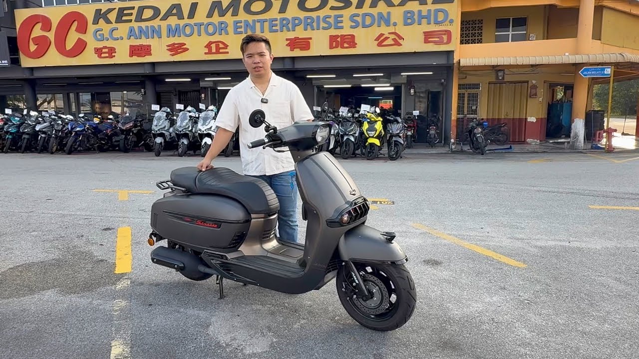2025 Keeway Sixties 250 ABS Luxury Vespa Design Mileage 600Km “ For Sales ! G.C.Ann Motor ! 