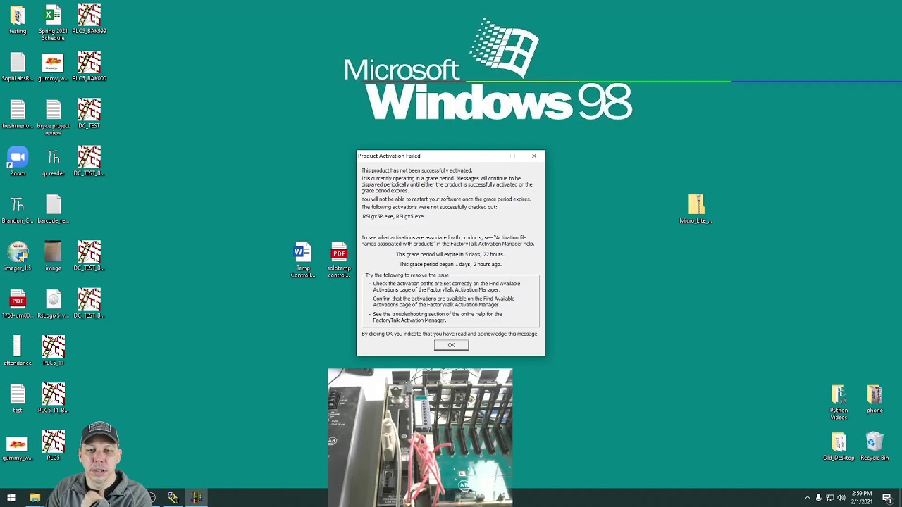 PLC5 / RSLogix 5 - Basic overview, creating a driver in RSLinx, downloading a program, going online