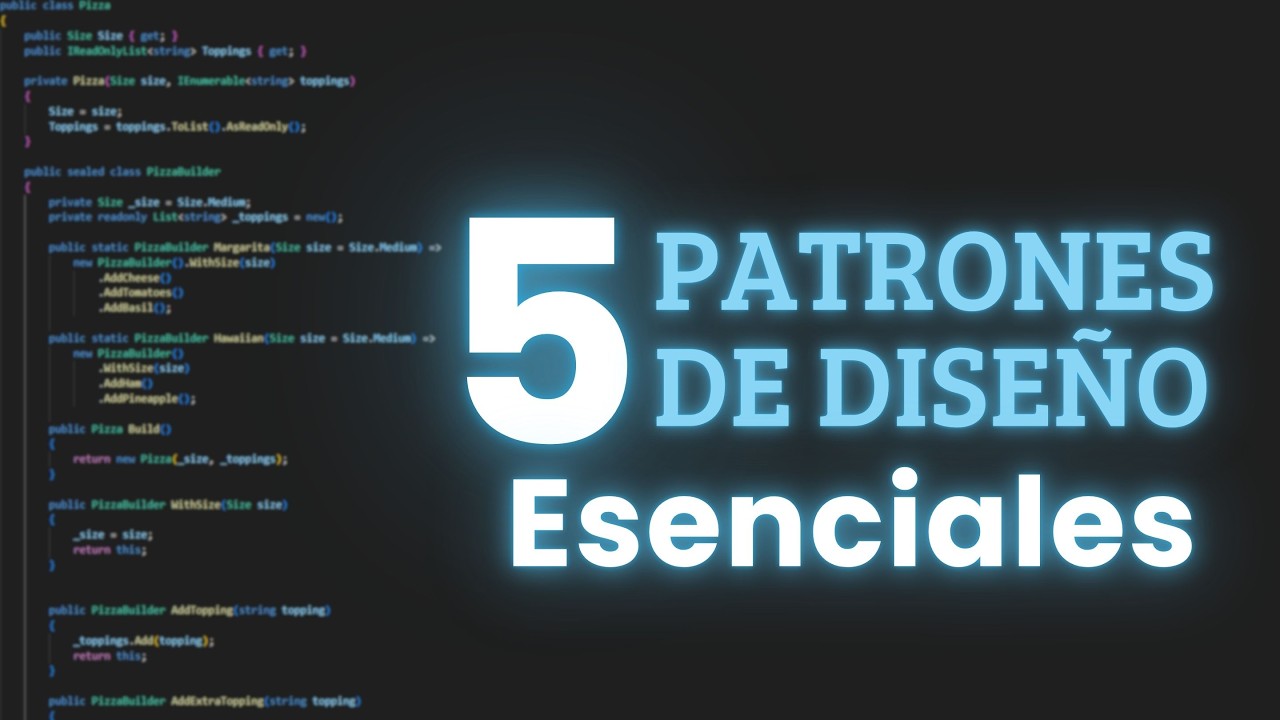 5 Patrones de Diseño que Todo Dev Debería Dominar