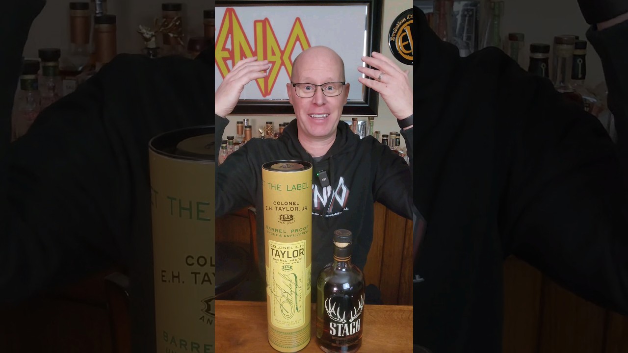Вы можете купить ТОЛЬКО один! EH Taylor Barrel Proof против Stagg. #whiskeyreviews #whiskey