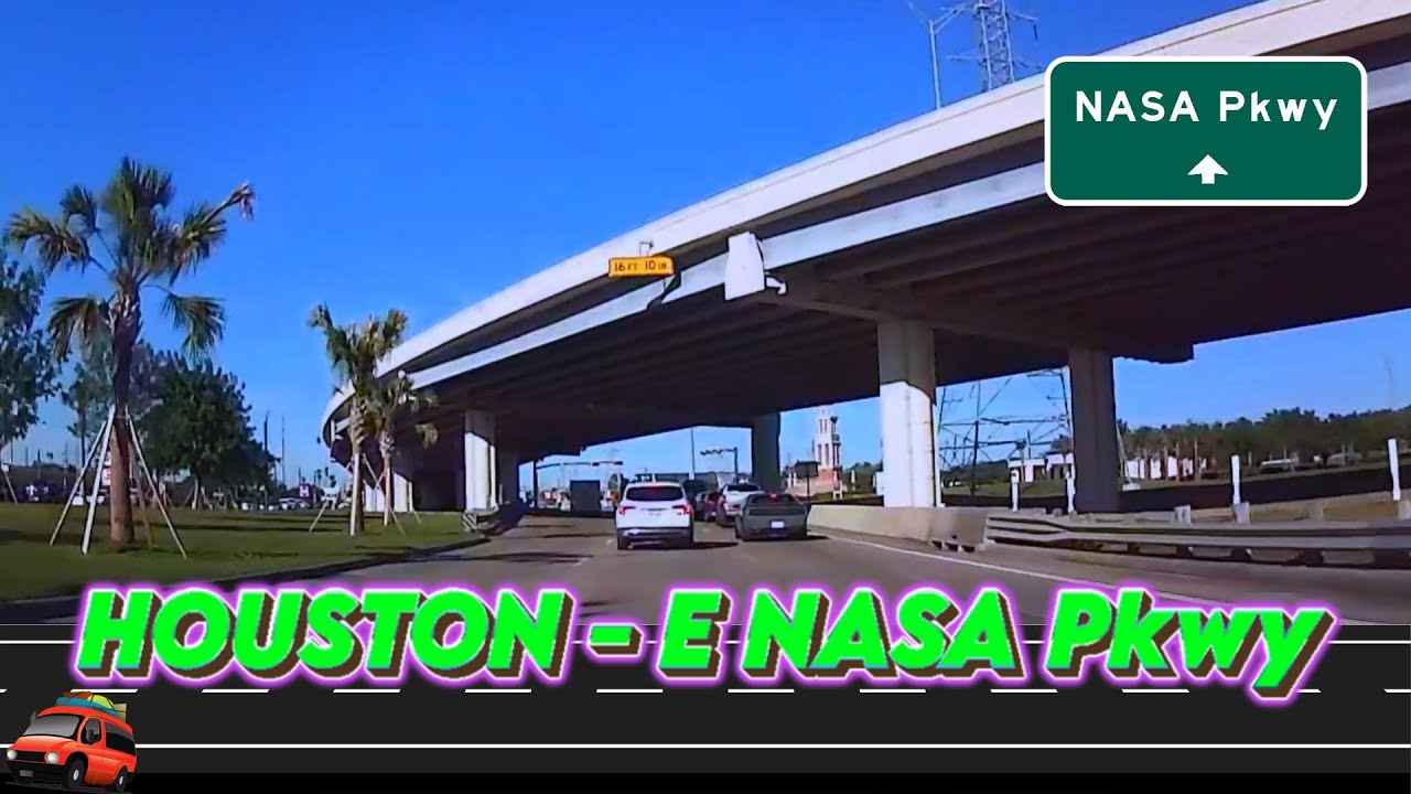 👍 Houston - East NASA Pkwy | NASA Road 1 #roadtrip #texas #nasa #travel #drive #houston