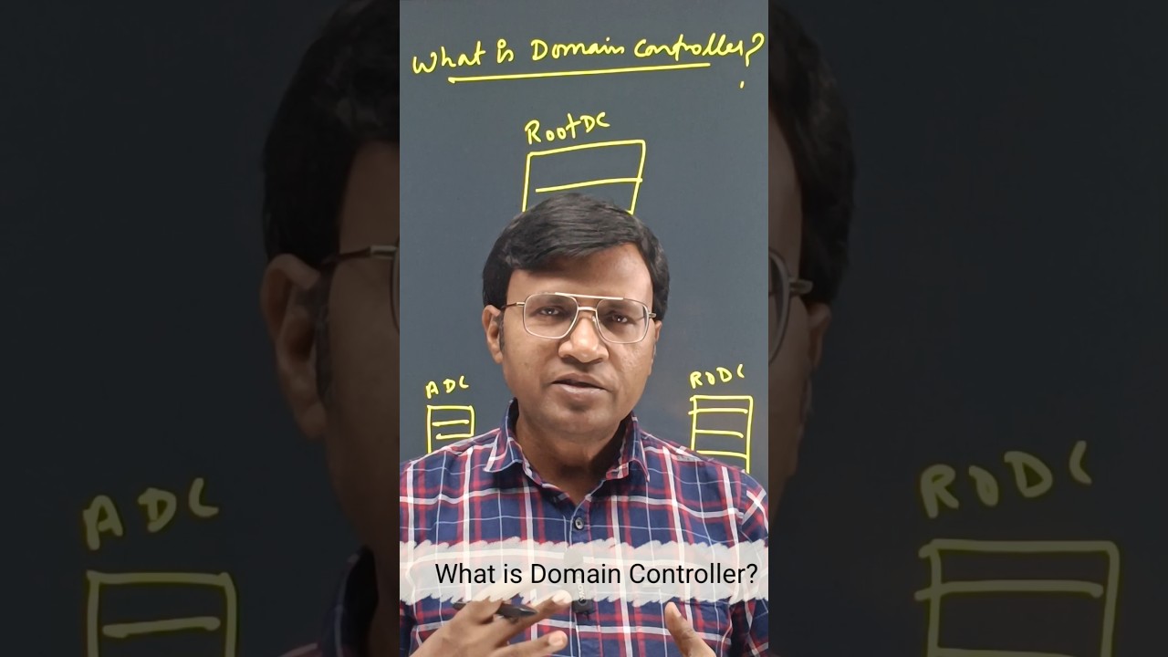 What is Domain Controller? #youtubeshorts #ytshorts #domain