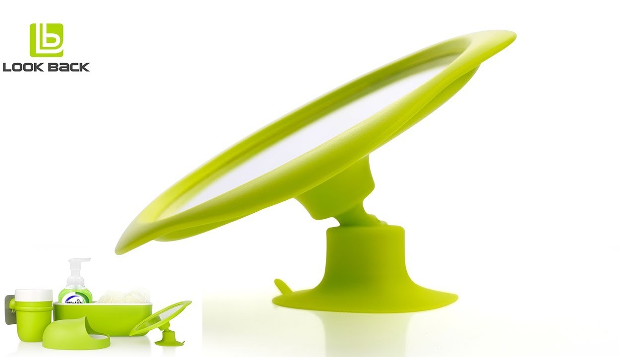 LOOK BACK Plastic Bath Set Green bathroom accessories  Model No.:LB-026