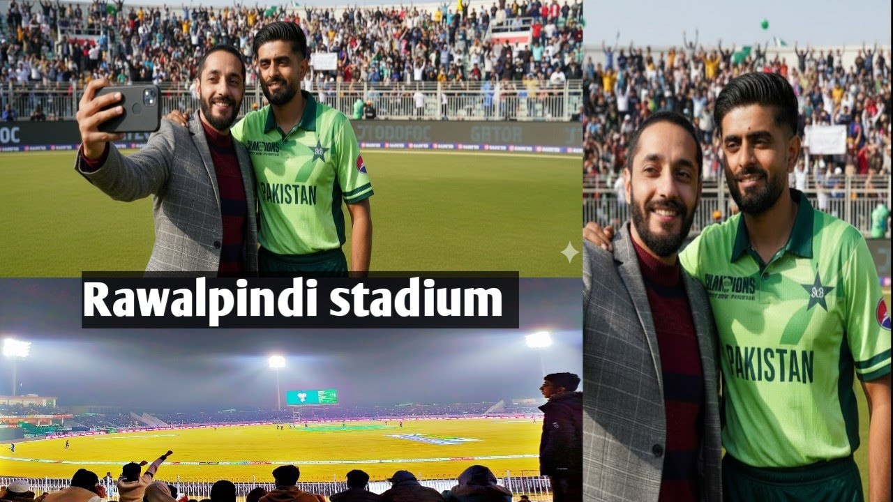 Enjoy ODI series PAK&SRI Rwp stadium 