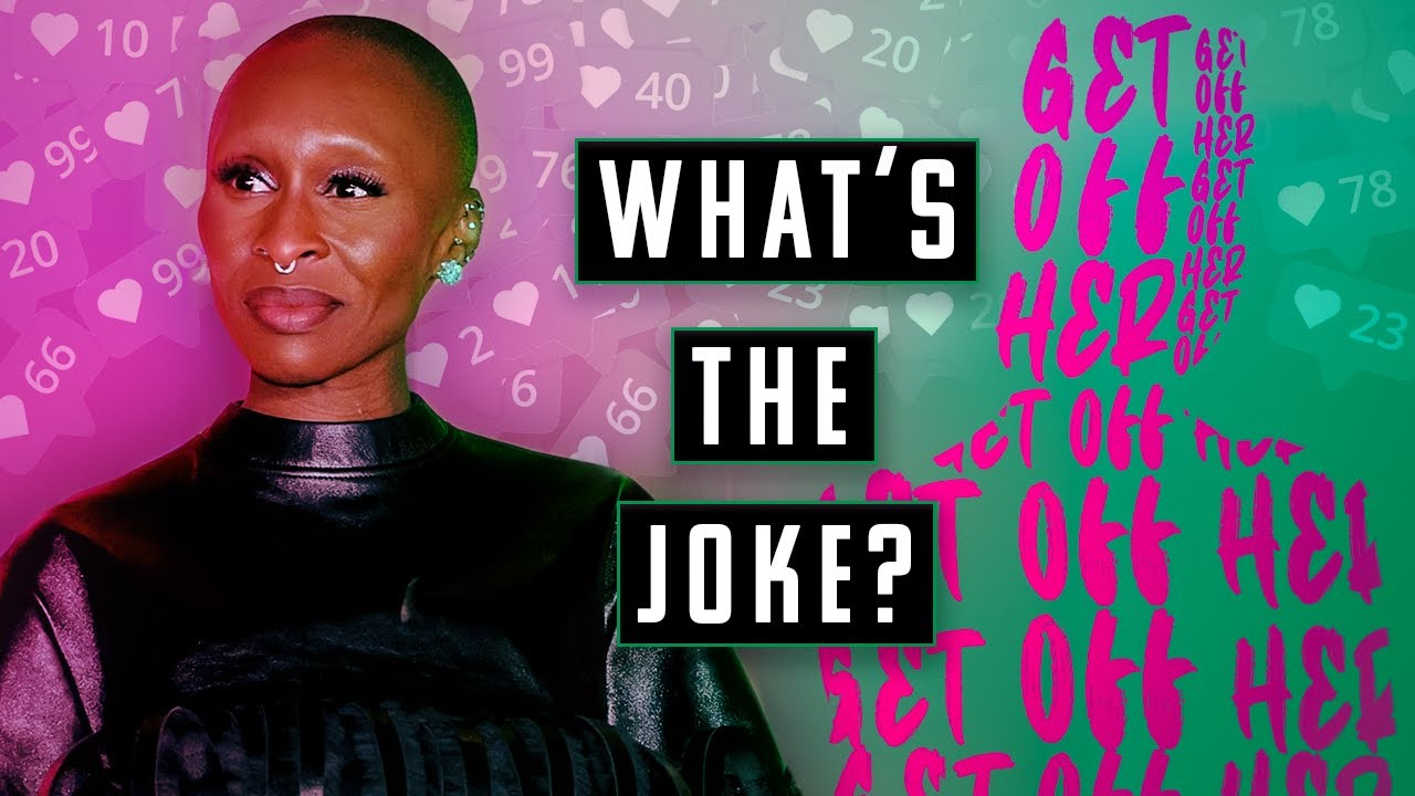 What's the joke about Cynthia Erivo?
