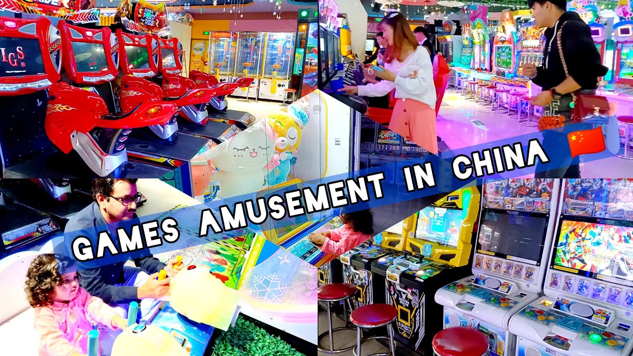 Games Amusement Center | Wanda Plaza | Video Games| Fun Playtime's | Shanghai (China)🇨🇳