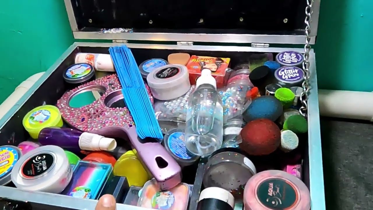 caja de maquillaje para pintacaritas ( LA MEJOR CAJA ORGANIZADORA )