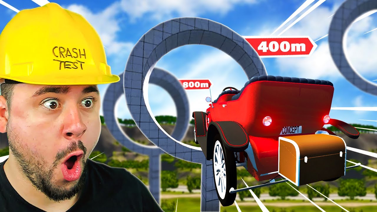 AUTOS ZERSTÖREN beim RING-WEITSPRUNG | BeamNG Drive 14.0