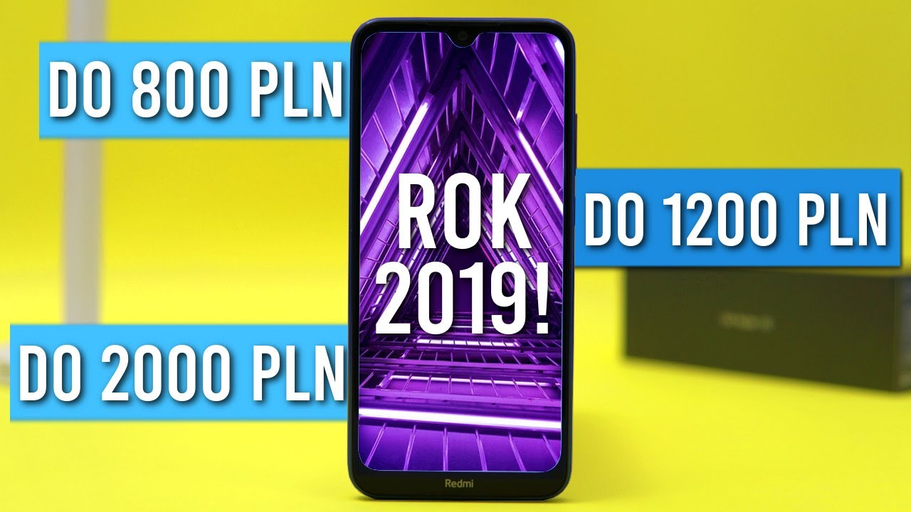 TOP 10 telefonów DO 800, DO 1200 i DO 2000 PLN - PODSUMOWANIE roku 2019 - TEST Mobileo [PL]
