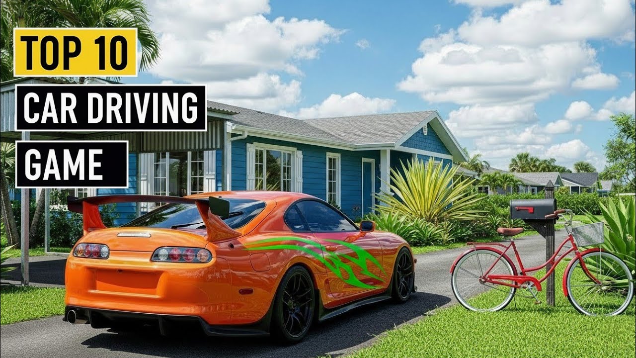 Top 10 Open World Car Driving Games for Mobile in 2025 (Android & iOS)