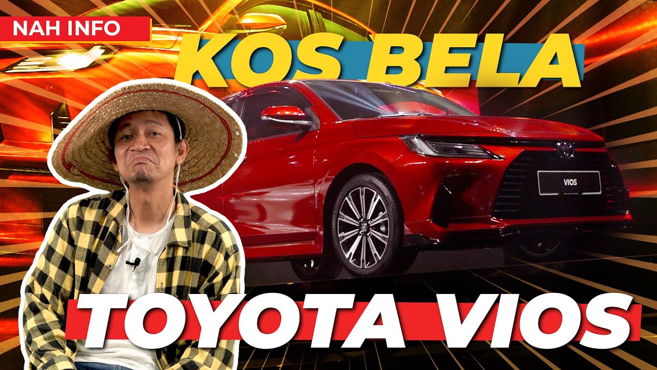 TOYOTA VIOS KERETA KALIS ROSAK, SENANG JAGA