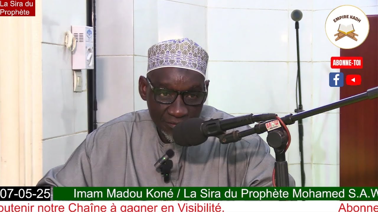Imam Madou Koné la Sira du Prophète Mohamed SAW le rappel profite au croyant (24)