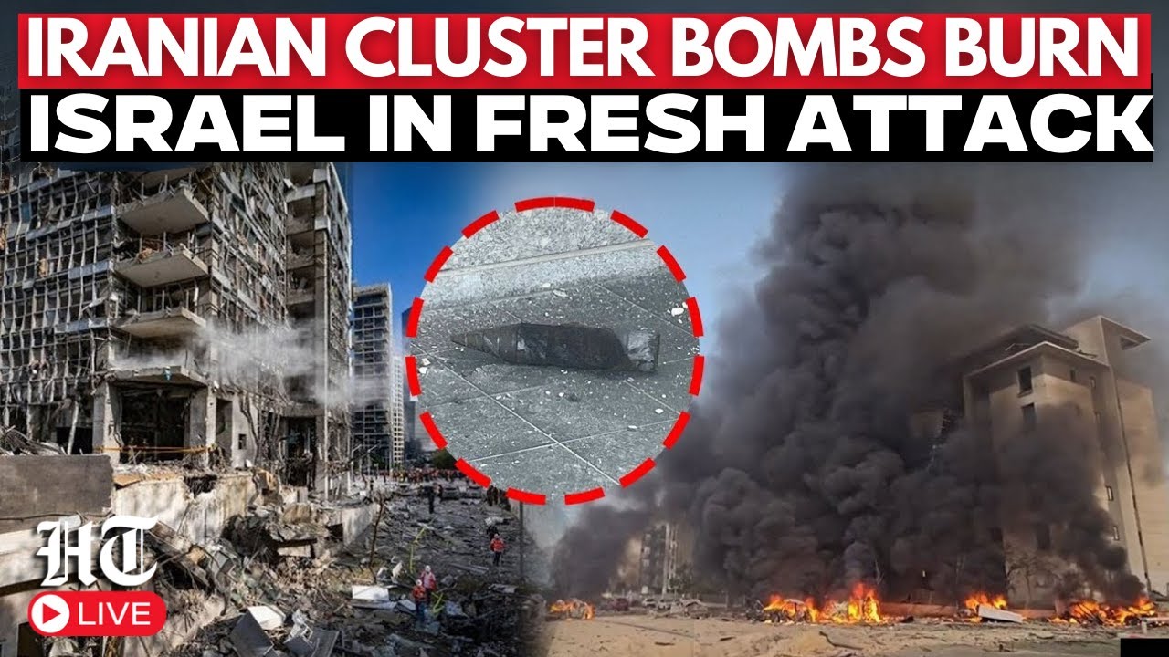 Israel Iran War Live | Iron Dome Failed? Iranian Cluster Bombs Rain Hell on Israel | Iran War
