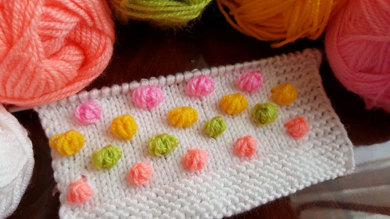 Bonbon Örgü Modeli
