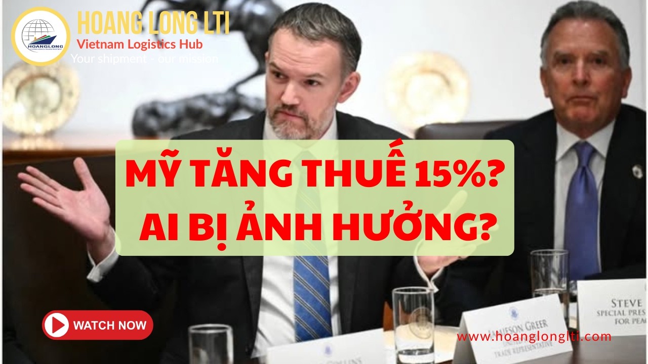 Mỹ Sắp Tăng Thuế Nhập Khẩu Lên 15%? Doanh Nghiệp Xuất Khẩu Cần Biết Gì!