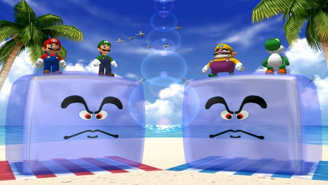 Mario Party 4 - All 2-vs-2 Minigames