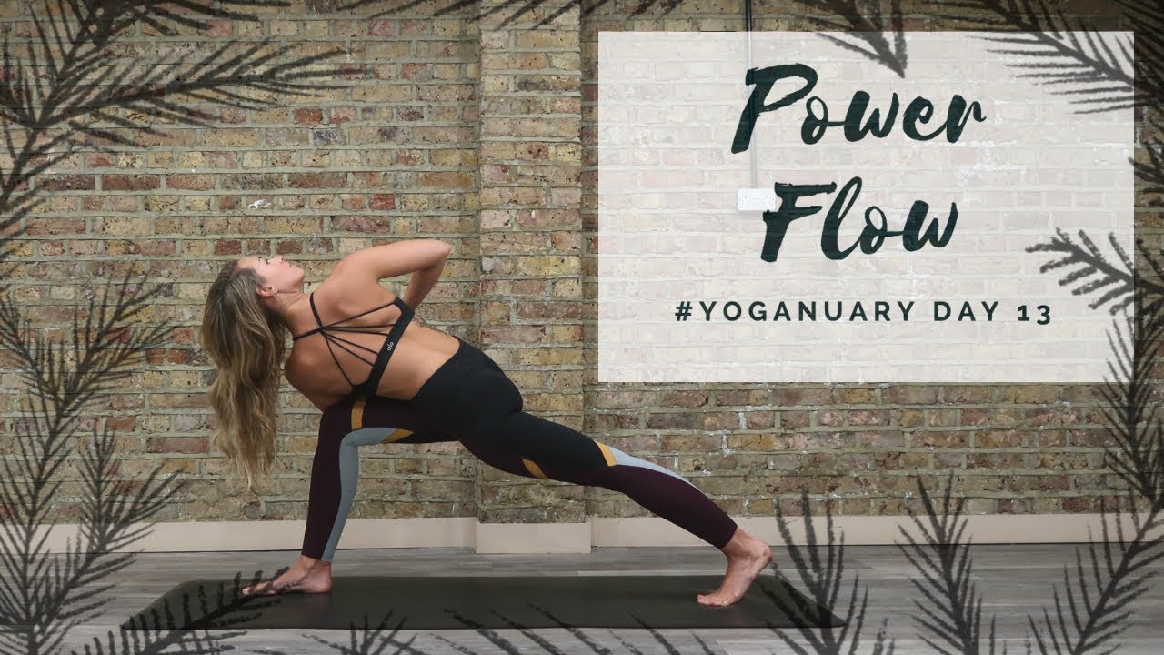 DAY 13: POWER YOGA | Yoganuary Yoga Challenge | CAT MEFFAN