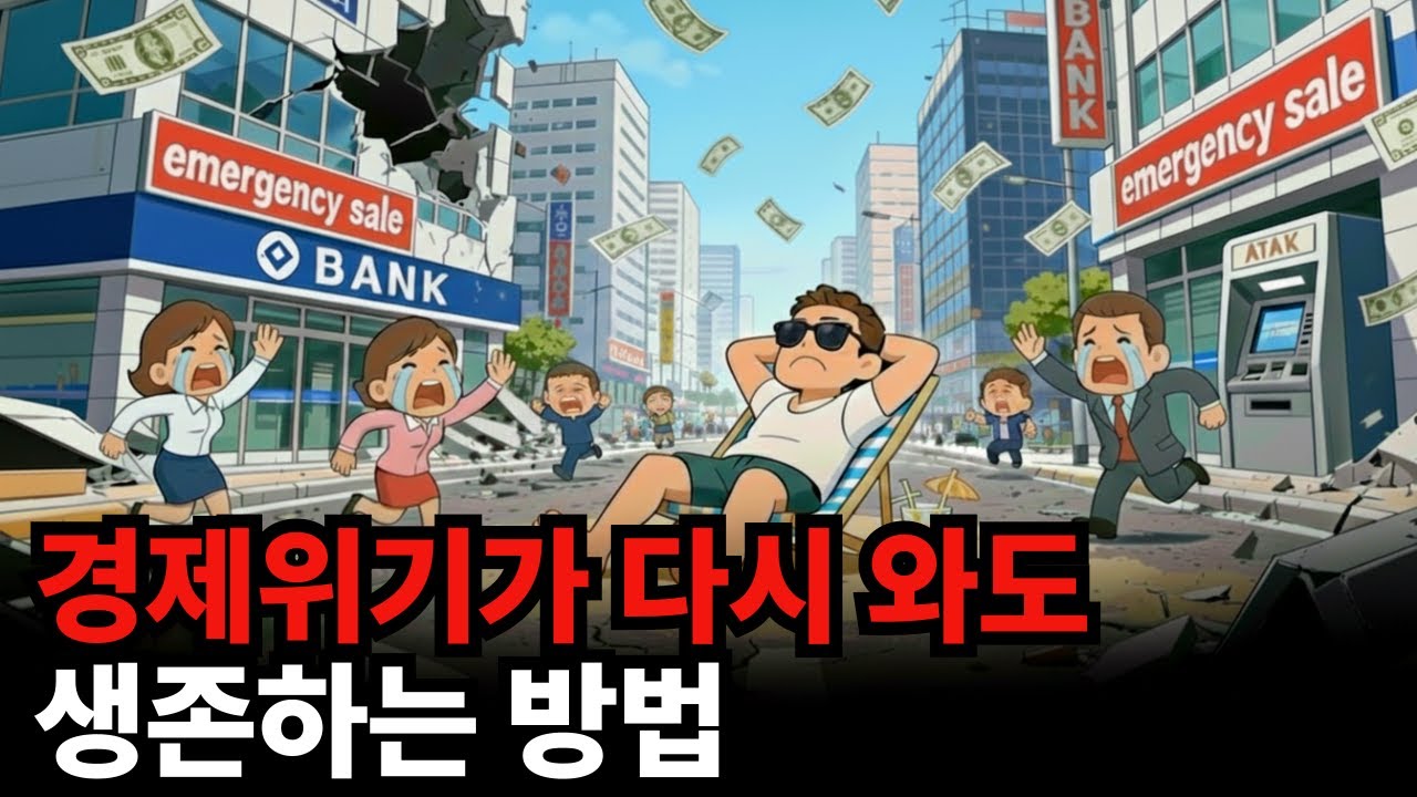 경제위기가 오면, 준비된 자는 기회! 무대책은 파산! (위기때 부자들이 실행하는 생존 전략)
