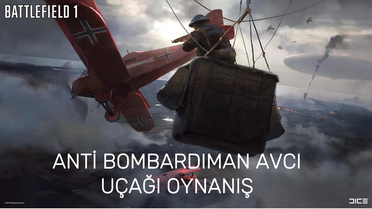 AVCI UÇAĞI OYNANIŞ BATTLEFİELD 1 SİNA ÇÖLÜ