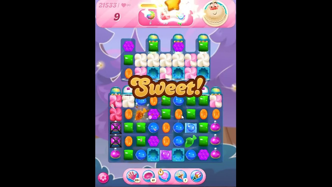 Candy Crush Saga Level 21533 - NO BOOSTERS | SKILLGAMING ✅