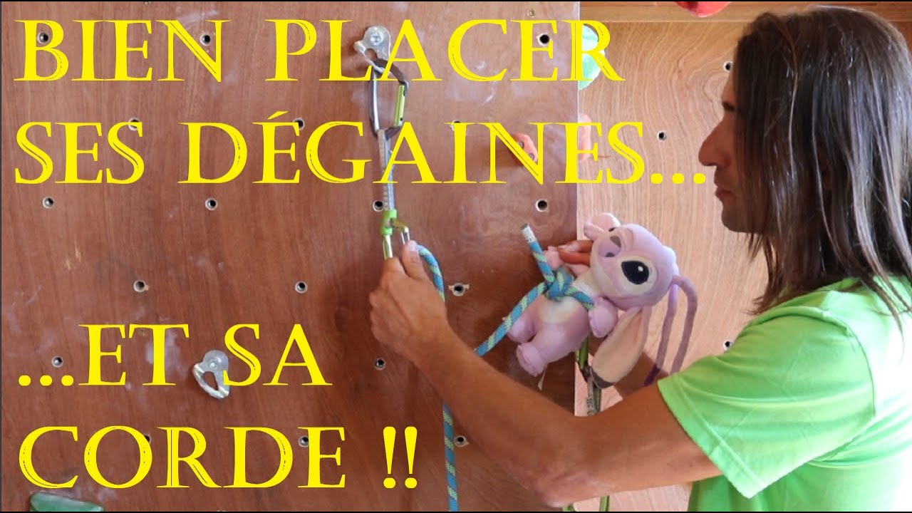 Bien placer ses dégaines et sa corde. Tutto Alpinisme 49. EVOLUTION