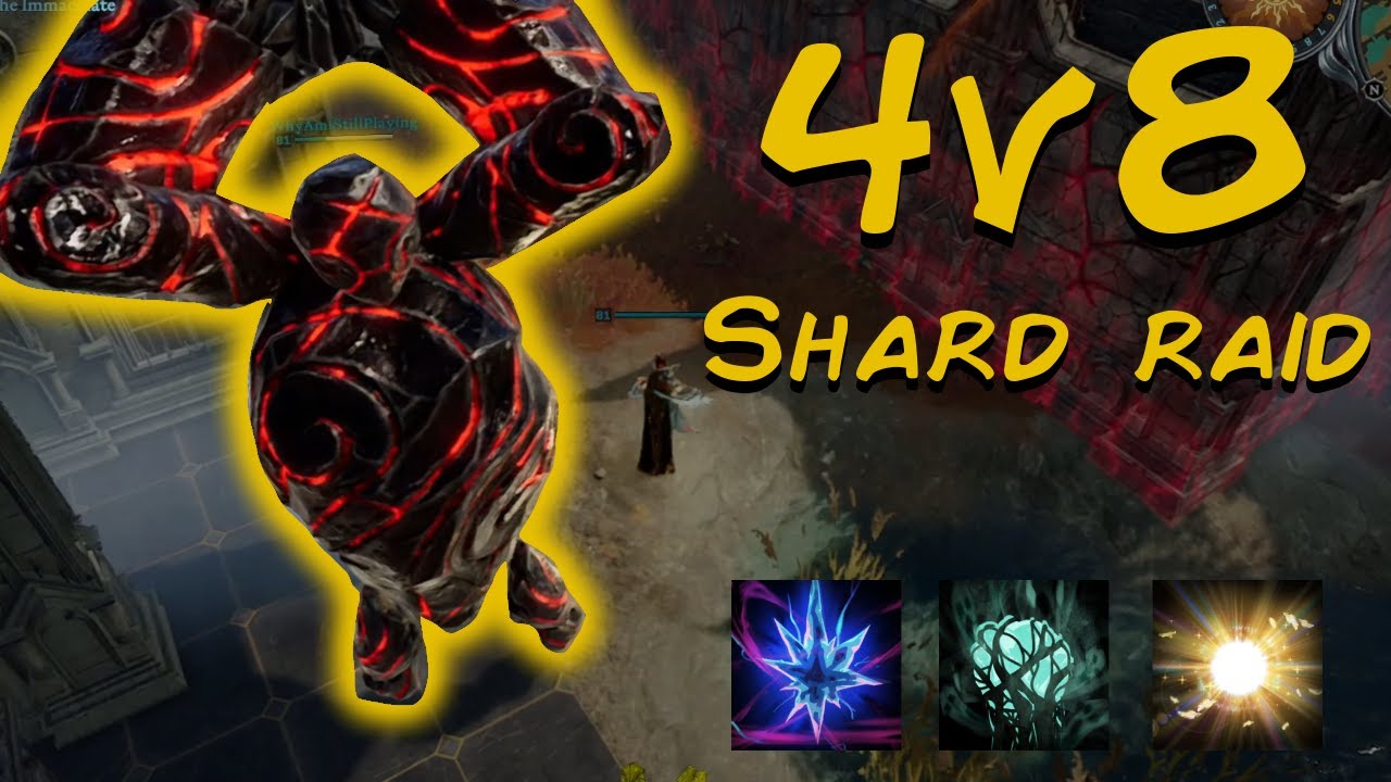 V Rising - First full squad shard raid against extremely toxic alliance 4v8