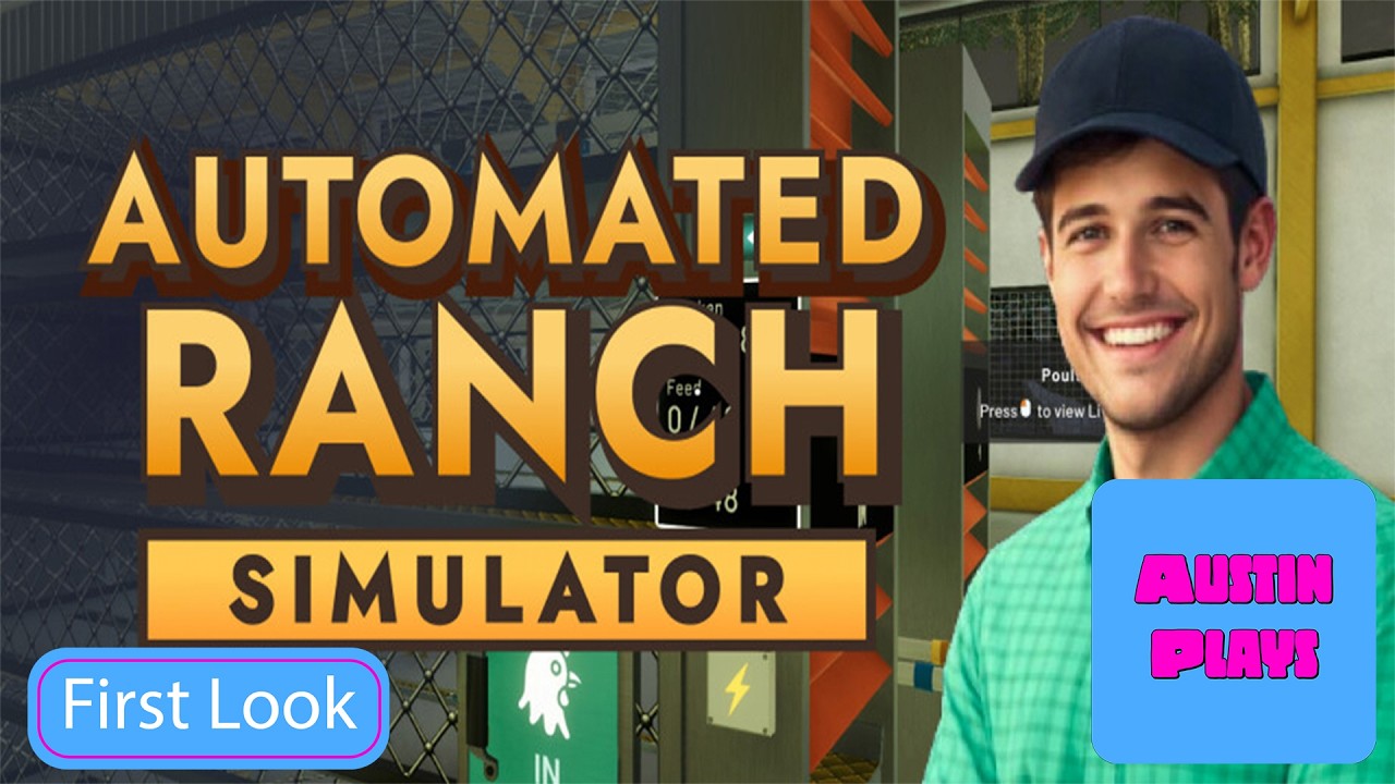 Automated Ranch Simulator Demo – Steam NextFest First Look! Animal Byproduct Production Setup!