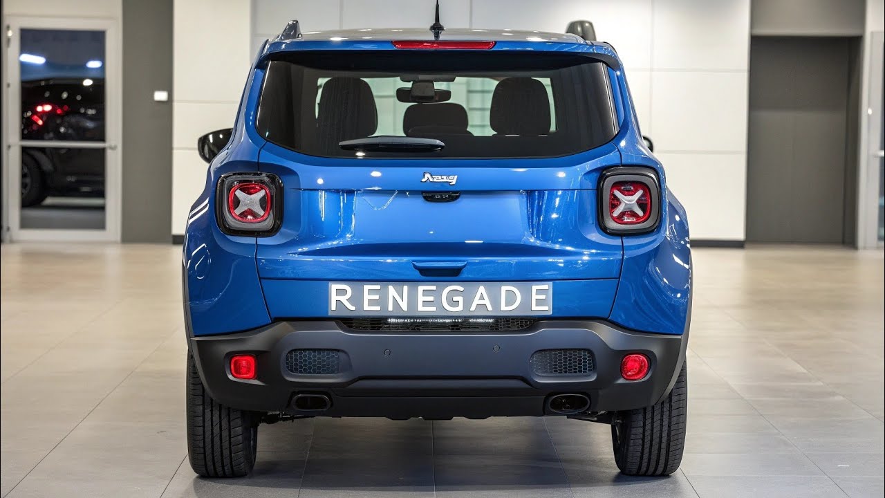 Novo Jeep Renegade 2026: Design Incrível, Motor Turbo e Tecnologia Avançada – Vale a Pena?