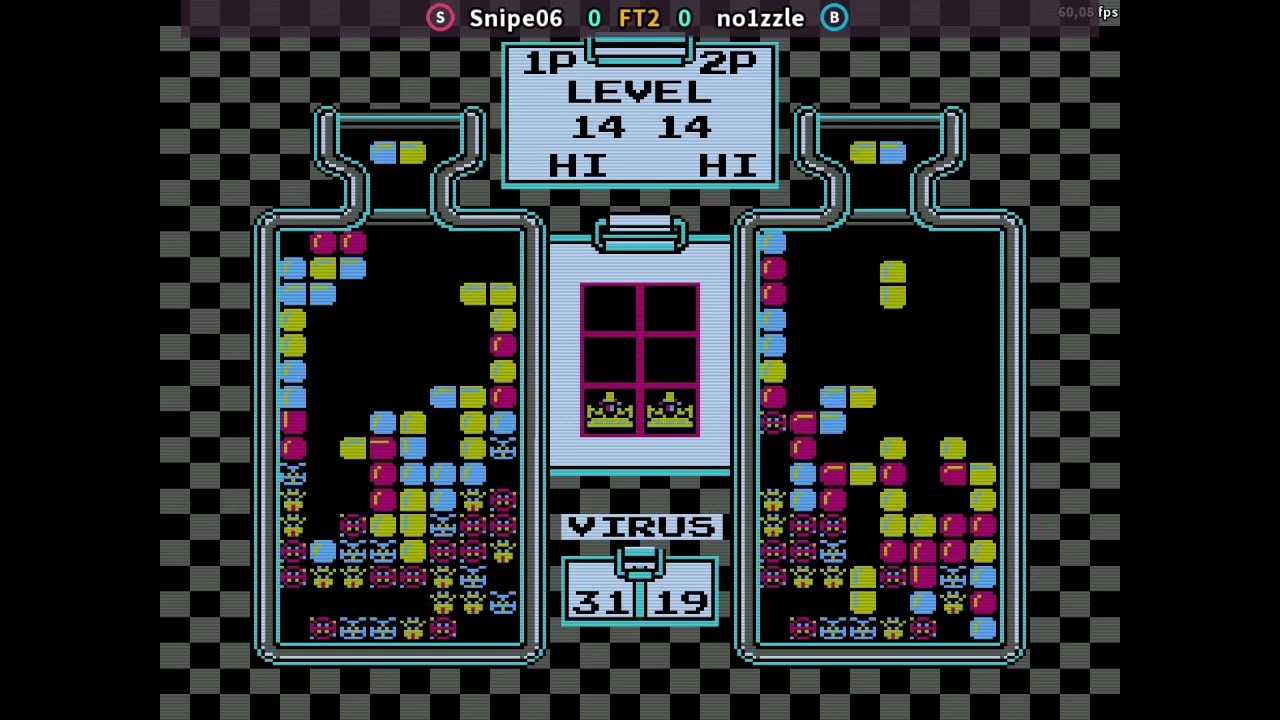 Dr Mario - 1v1 - Best game ever against No1zzle
