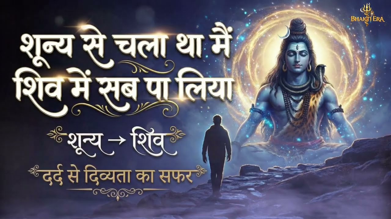 शून्य से चला था मैं… महादेव ने भाग्य ही बदल दिया 🕉️ | आँसुओं से जन्मी शिव भक्ति | Shiv Bhajan