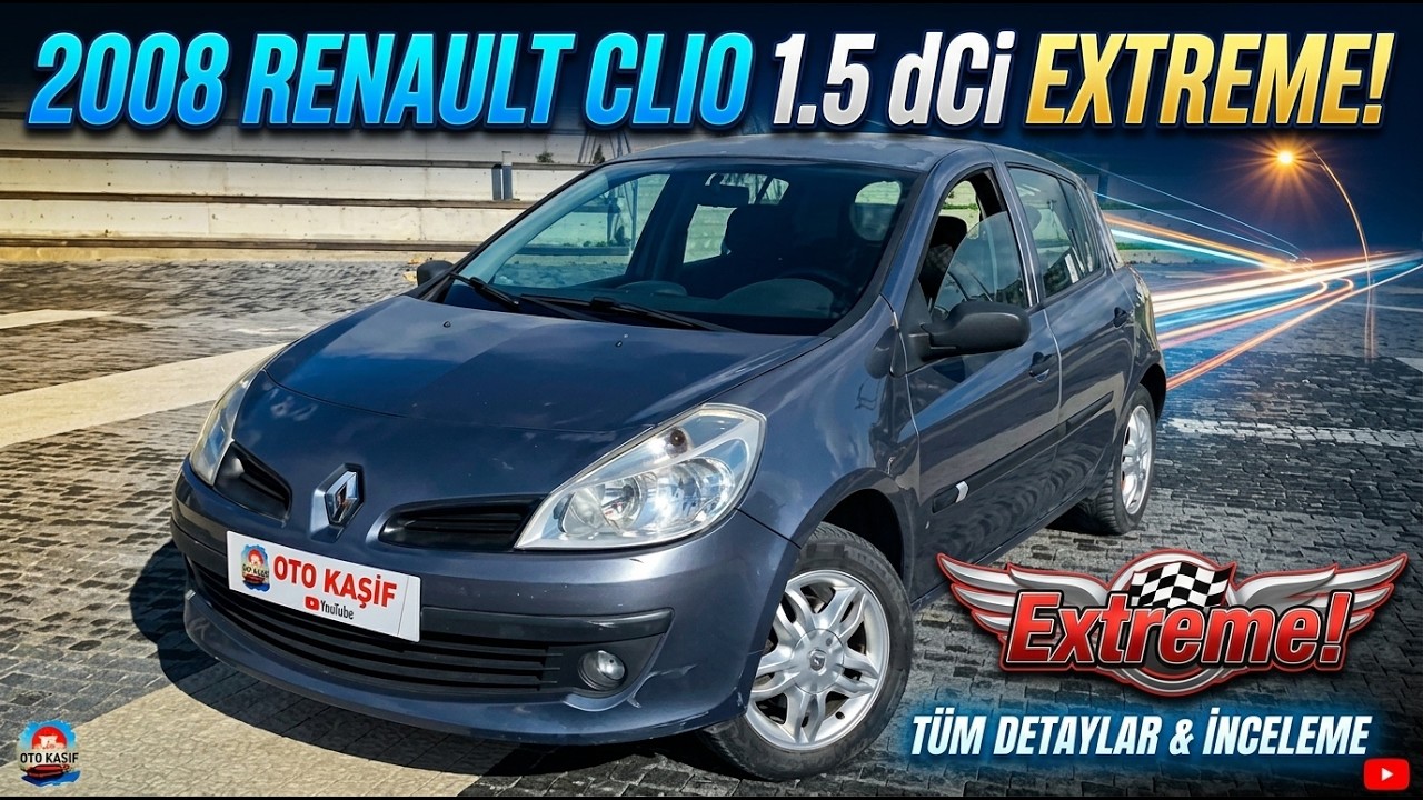 Обзор Renault Clio 1.5 dCi Extreme 2008 года | Легендарный экономичный француз!