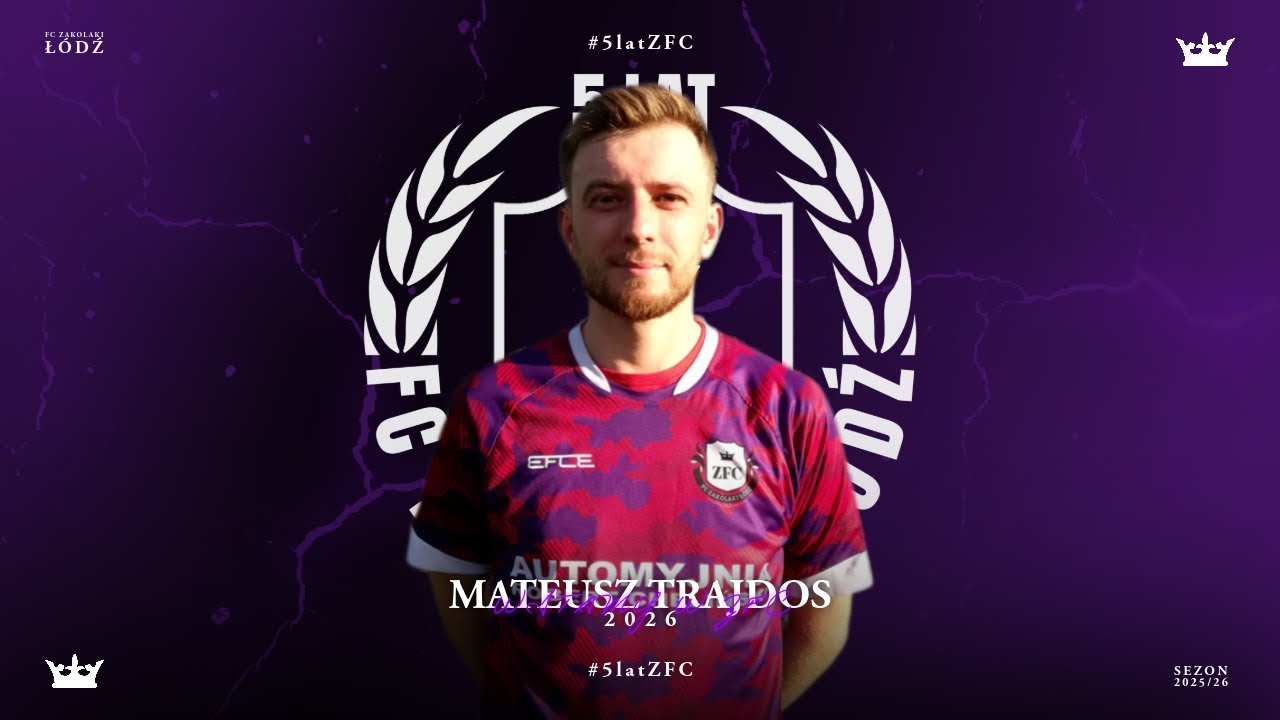MATEUSZ TRAJDOS ZAWODNIKIEM ZFC | 