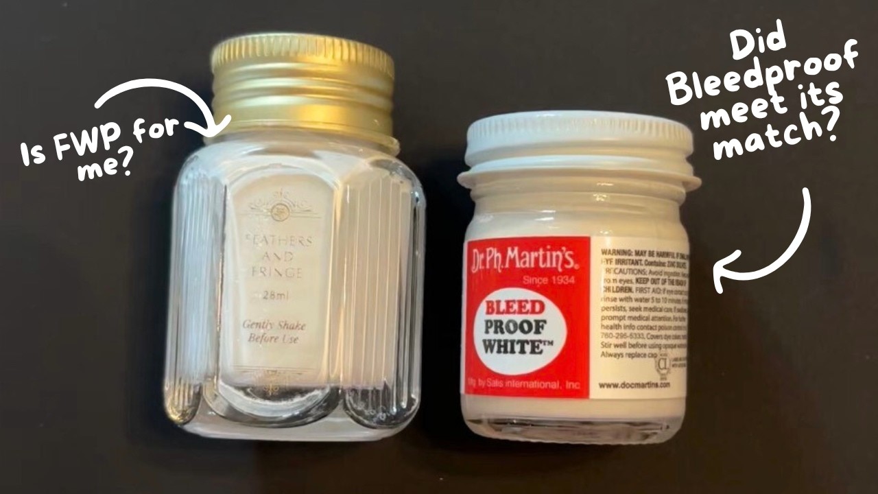 The Battle of The White Calligraphy Inks
