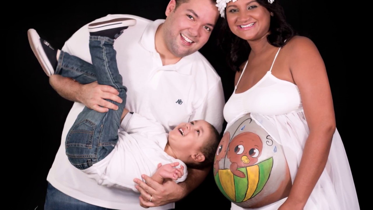 TWIN BOYS - Brothers - Belly Painting by PANCITAS DE COLORES