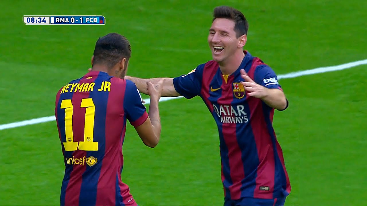 Lionel Messi vs Real Madrid (Away) 2014-15 English Commentary HD 1080i50